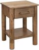 International Furniture Direct Olimpia Natural Chairside Table-0