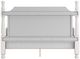 Signature Design by Ashley® Chadworth Antique White King Poster Bed-4