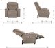 La-Z-Boy® Ace Smoke Power Wall Recliner with Headrest and Lumbar-2