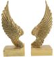 A & B Home Gold Wing Bookends -0