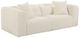 TOV Furniture Tarra Off-White Modular Loveseat-0