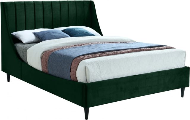 Meridian Furniture Eva Green Velvet King Bed-0