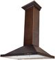 ZLINE Designer Series 36" Hand-Hammered Copper Wall Mount Range Hood-3