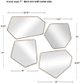 Uttermost® Linneah 4-Piece Gold Mirror Set-4
