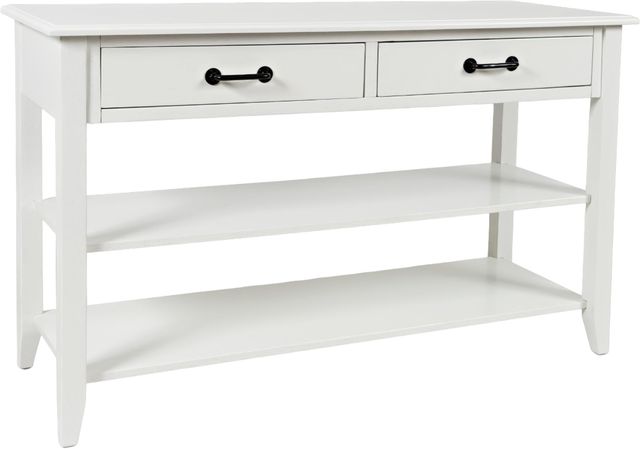 Jofran Inc. North Fork White Console Table-0