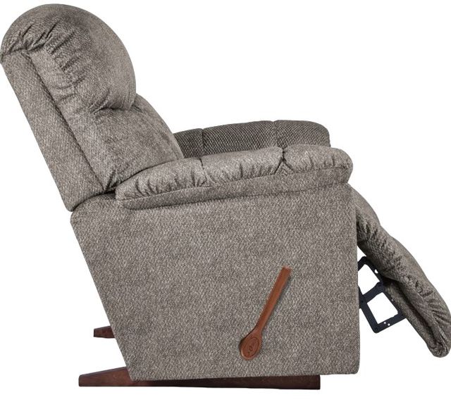 La-Z-Boy® Morrison Silver Manual Rocking Recliner-4