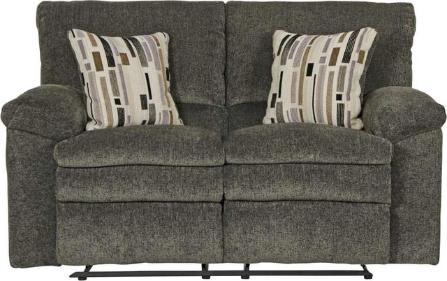 Catnapper® Tosh Pewter Reclining Loveseat-1
