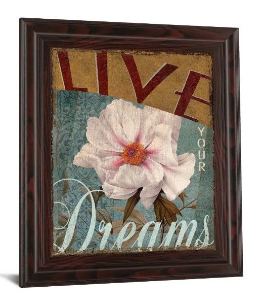 Classy Art Live Your Dream by Kelly Donovan Wall Art-1