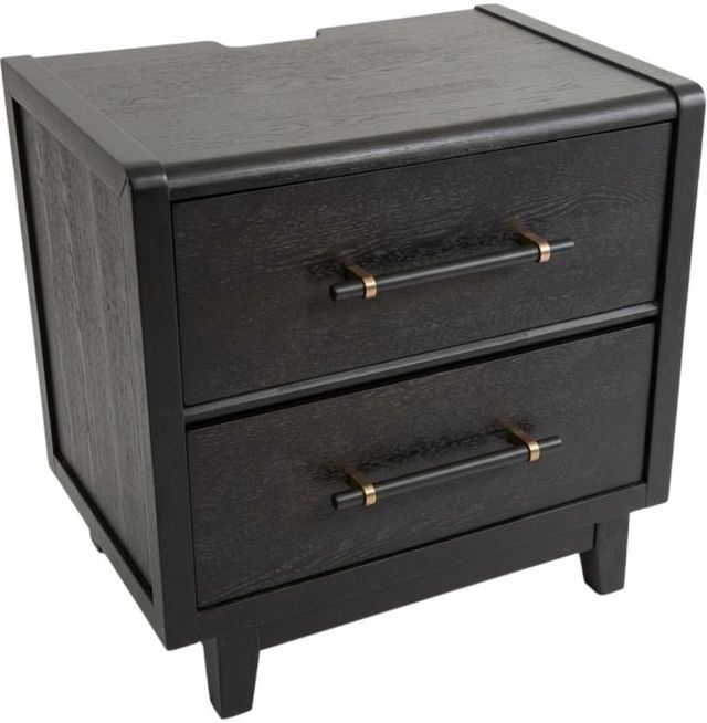 Signature Design by Ashley® Haldenwick Black Nightstand-0