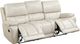 New Classic® Home Furnishings Cicero Cream Reclining Sofa-2