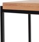 Moe's Home Collection Mila Natural Console Table with Black Metal Frame -1