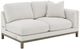 Coaster® Geneva 2-Piece Sand Left Arm Facing Sectional and Chaise-5