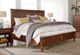 aspenhome® Cambridge Brown Cherry Queen Panel Bed-1