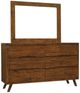 Horizon Home® Nativa 2-Piece Brown Dresser and Mirror Set-0