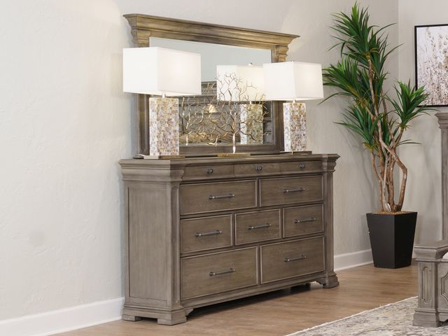 Mansion Dresser and Mirror -1