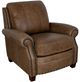 Luke Home Bennett Customizable Leather Chair-0