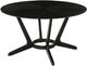 Armen Living Santana Black Round Dining Table-0