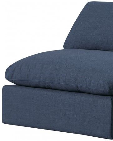 Meridian Furniture Comfy 2-Piece Navy Sofa-4