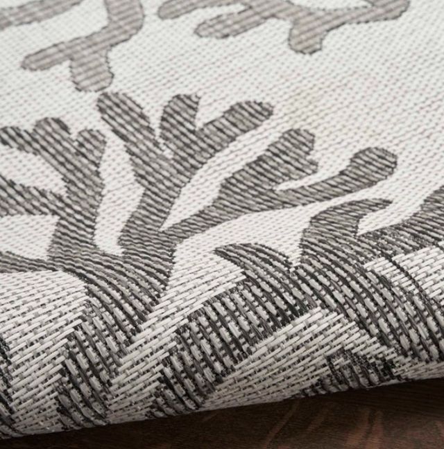 Nourison Home™ Garden Oasis Gray 5'x7' Style 2 Area Rug-4
