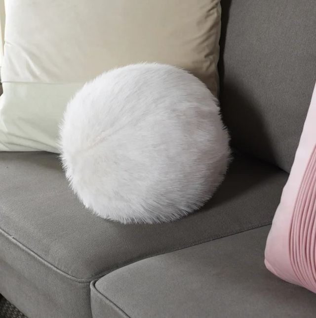 Stylecraft Dann Foley Lifestyle White 12" Throw Pillow-1