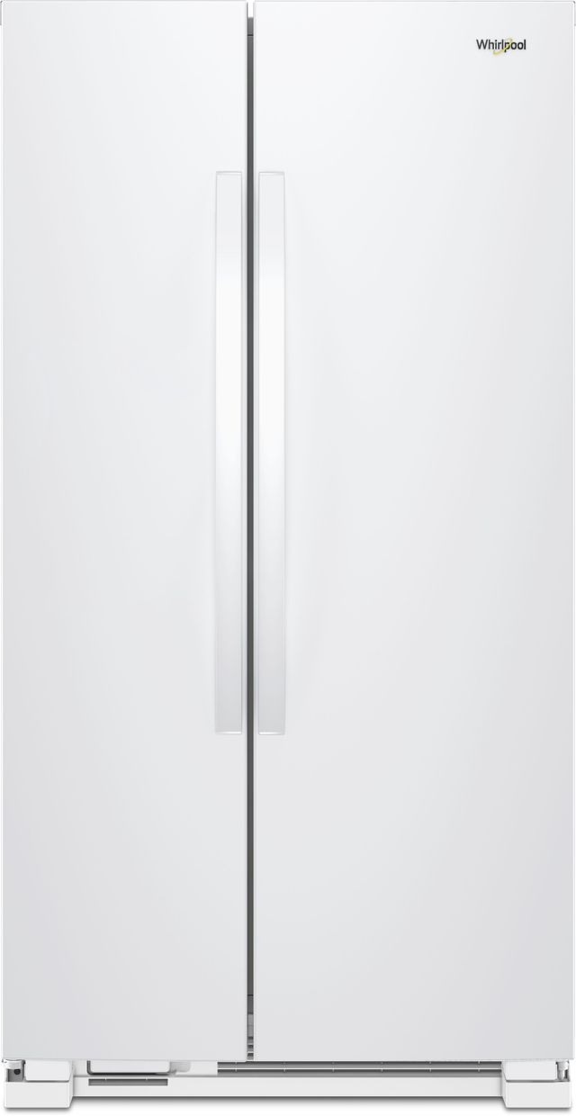 Whirlpool® 36 in. 25.1 Cu. Ft. Side-By-Side Refrigerator-White-0