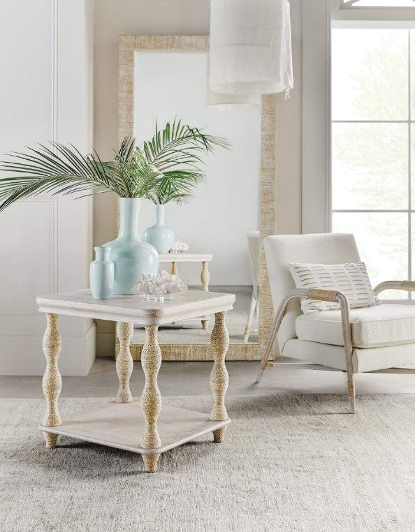 Hooker® Furniture Serenity Sandpiper Neptune Floor Mirror-2