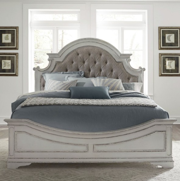 Liberty Furniture Magnolia Manor Upholstered Panel Bed - Thumbnail 4