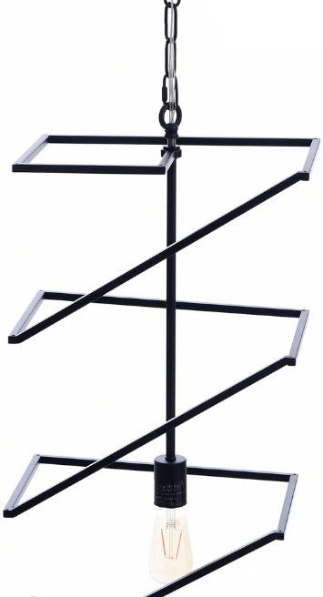 Harp & Finial® Indra Black Pendant-1