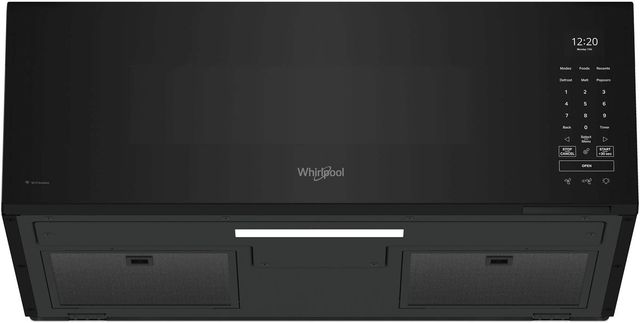 Whirlpool® 1.1 Cu. Ft. Black Over The Range Microwave-4
