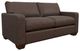 La-Z-Boy® Shiloh Cognac Leather Apartment-Size Sofa-0