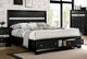 Furniture of America® Chrissy Black Queen Panel Bed-0
