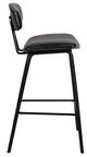 Armen Living Fox Black 25.5" Counter Stool-1