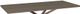 Amisco Customizable Asterisk Ash 84" Rectangular Table with Metal Stand-1