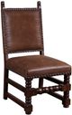 Horizon Home® Santiago Brown Upholstered Dining Side Chair-0