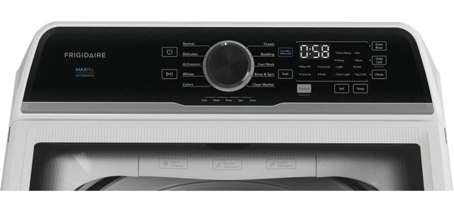 Frigidaire® 5.1 Cu. Ft. White Agitator Top Load Washer -3