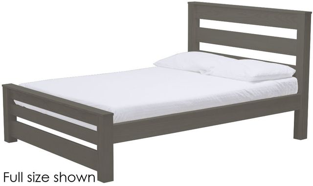 Crate Designs™ Furniture TimberFrame Graphite Queen Bed-0