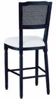 Forty West Camille Black/Washable White Bar Stool-2