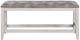 New Classic® Home Furnishings Richland Stonewash Gray Counter Height Bench-2