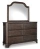 Signature Design by Ashley® Adinton 3-Piece Brown Queen Panel Storage BedSet-4