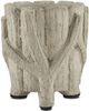 Currey & Company Faux Bois Portland Small Planter-0