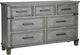 Signature Design by Ashley® Russelyn 2-Piece Gray King Storage Bed Set-2