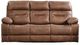 American Wholesale Furniture Palomino Brown Manual Reclining Sofa-0