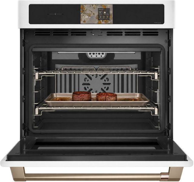 Café™ Professional Series 30” Matte White Smart Single Electric Wall Oven with Convection-2