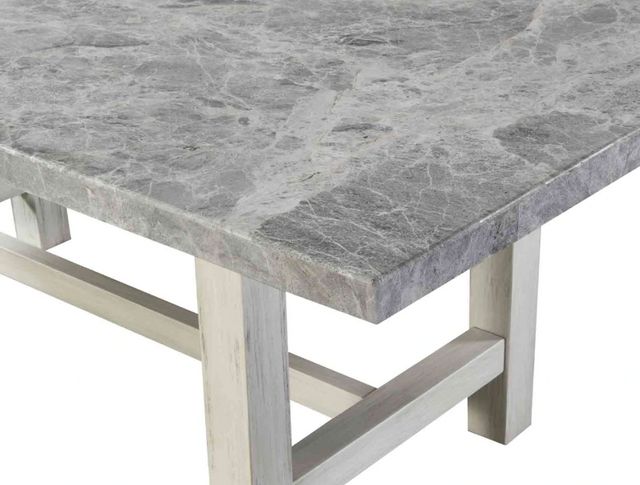 Steve Silver Co. Canova Gray Dining Table with Cathedral White Base-2