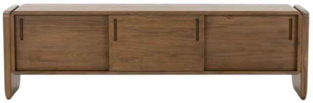 Rowe® Nova Light Brown Sliding Door Credenza-1