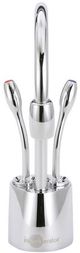 InSinkErator® Indulge™ Contemporary Brushed Chrome Hot/Cool Faucet-2