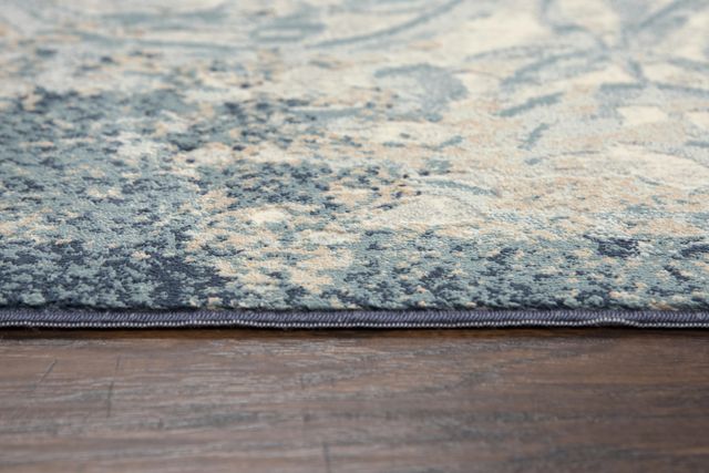 Rizzy Home Chelsea Teal/Blue 2'7" x 9'6" Runner Rug-2