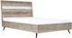 Armen Living Bridges Two Tone Grey King Platform Bed-0