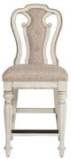 Liberty Furniture Magnolia Manor Antique White/Ivory Counter Chair-0