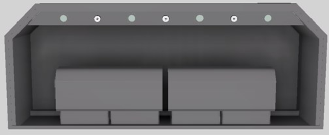 Vent-A-Hood® Designer Series 60" Gunsmoke Wall Mounted Range Hood-2
